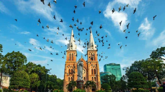 Kirche in Saigon