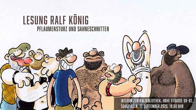 boxo-0925-Ralfkoenig-lesung Lesung Ralf König