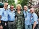 Alain Rappsilber (2.v.r.) mit Jürgen Rentzel, Daniel Rüster, Lilo Wanders, und Volker Spahn bei der Folsom Europe Berlin 2006