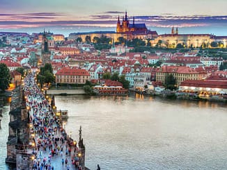 Prag Karlsbruecke Altstadt