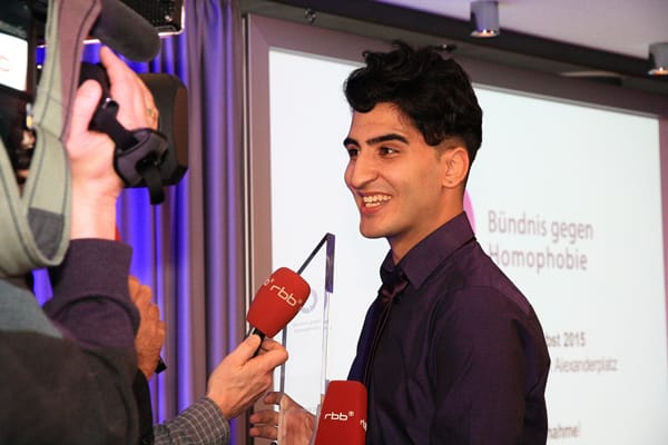 Respektpreisträger 2015 Nasser El-Ahmad (Foto LSVD)