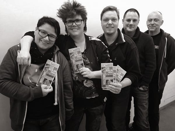 v.l.n.r.: Monique King, Tatjana Meyer, David Staeglich, Christian Knuth, Dirk Siebenbaum