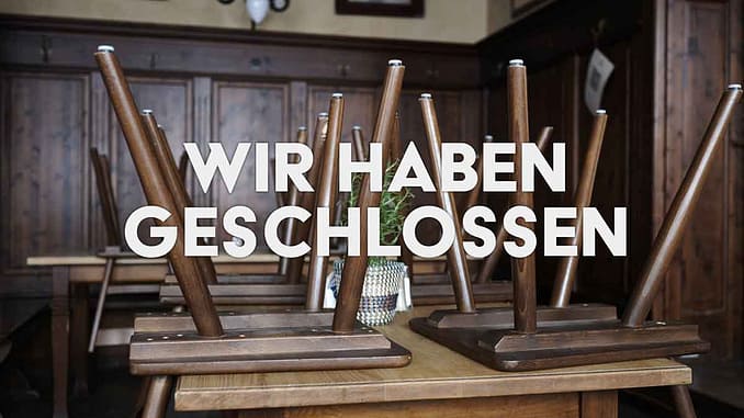 whg Wir haben geschlossen