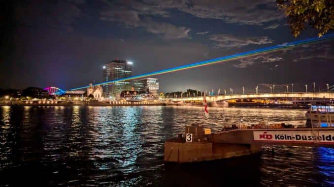 Pride 24: der Regenbogen über Köln