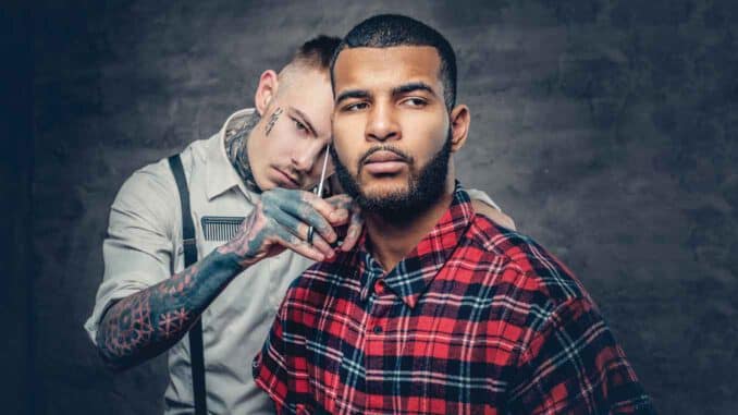 Beitragsbild Barber schneidet Bart