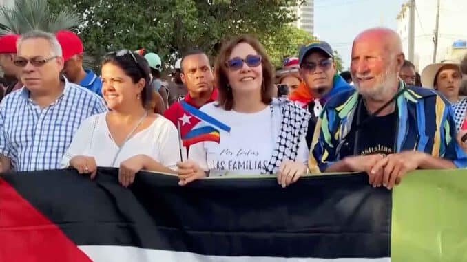 Cuba feiert Pride in Havana 2025, hier Mariela Castro, Leiterin des „Centro Nacional de Educación Sexual“ (CENESEX)