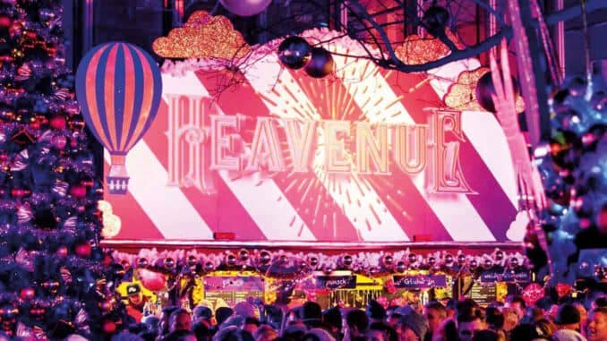 Weihnachtsmarkt Heavenue in Köln
