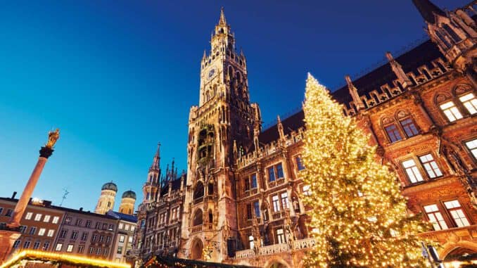 Weihnachtsbaum in München