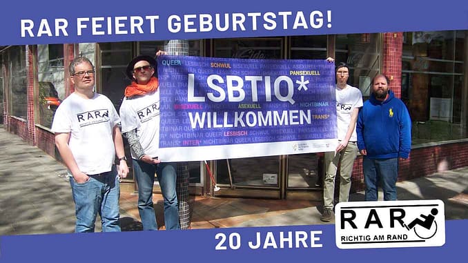 20 Jahre Richtig am Rand