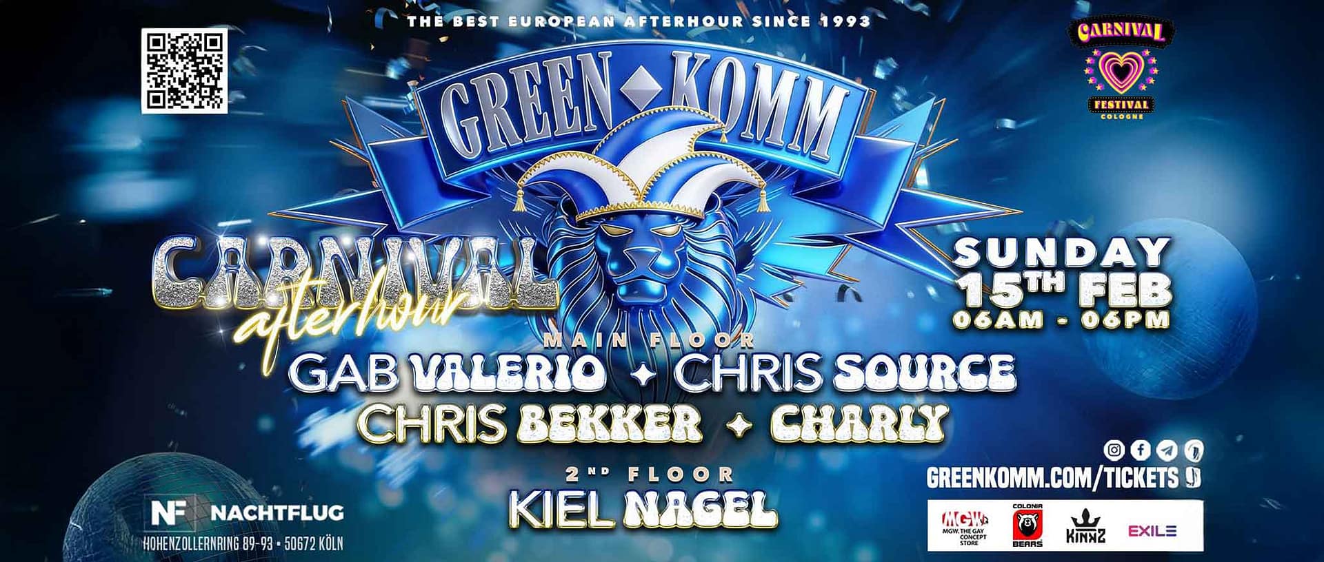 GREEN KOMM – CARNIVAL AFTERHOUR