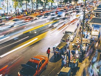 Dan Freeman Bangkok lebendige Strassenszene