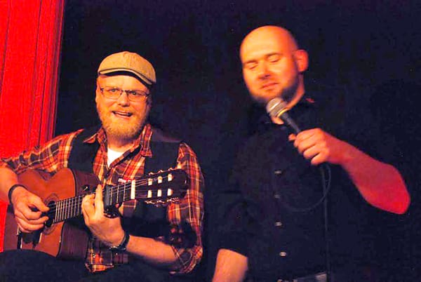 Offene Bühne - Die Macher-Jens Melcher (li) & Robert Ruckdäschel (re)