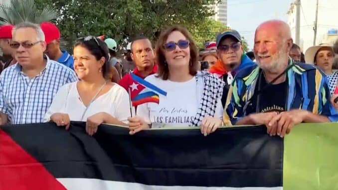 Cuba feiert Pride in Havana 2025, hier Mariela Castro, Leiterin des „Centro Nacional de Educación Sexual“ (CENESEX)