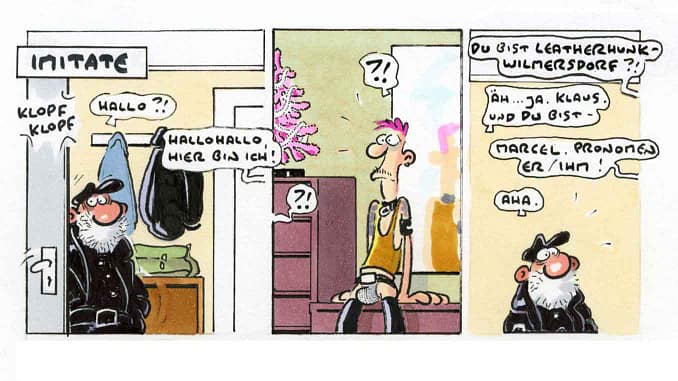 Ralf König Comic IMITATE